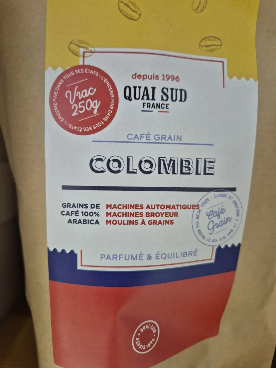 Café en Grain 250g Quai Sud