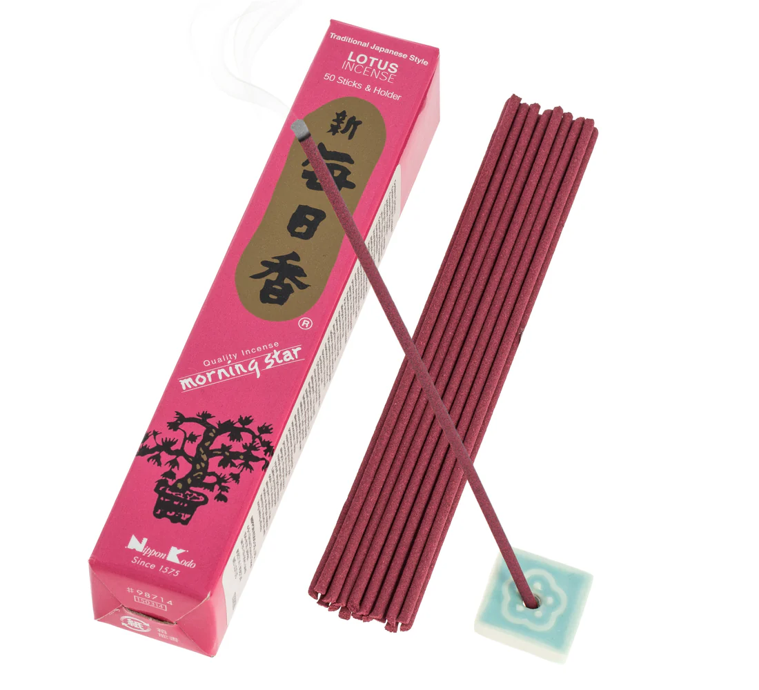 Encens Morning Star Lotus 50 bâtonnets