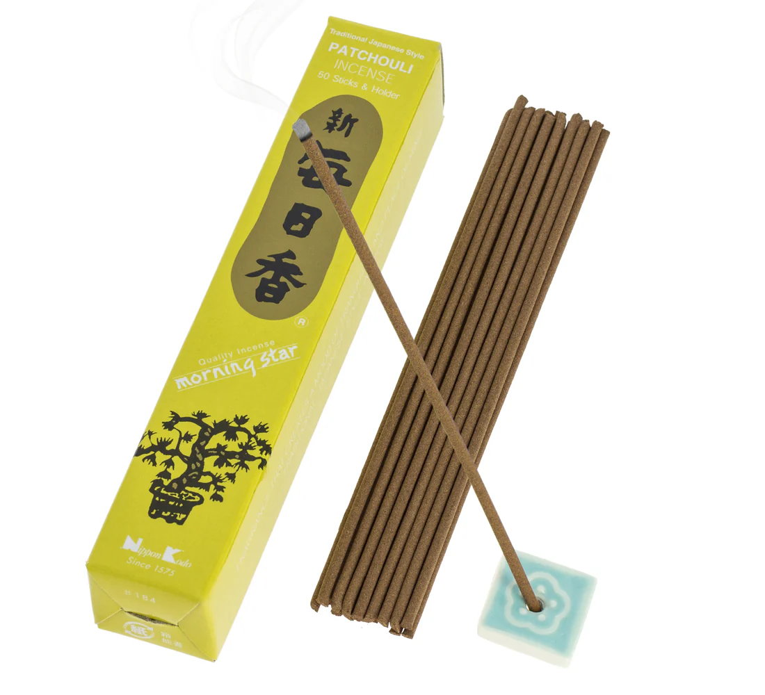 Encens Morning Star Patchouli 50 bâtonnets