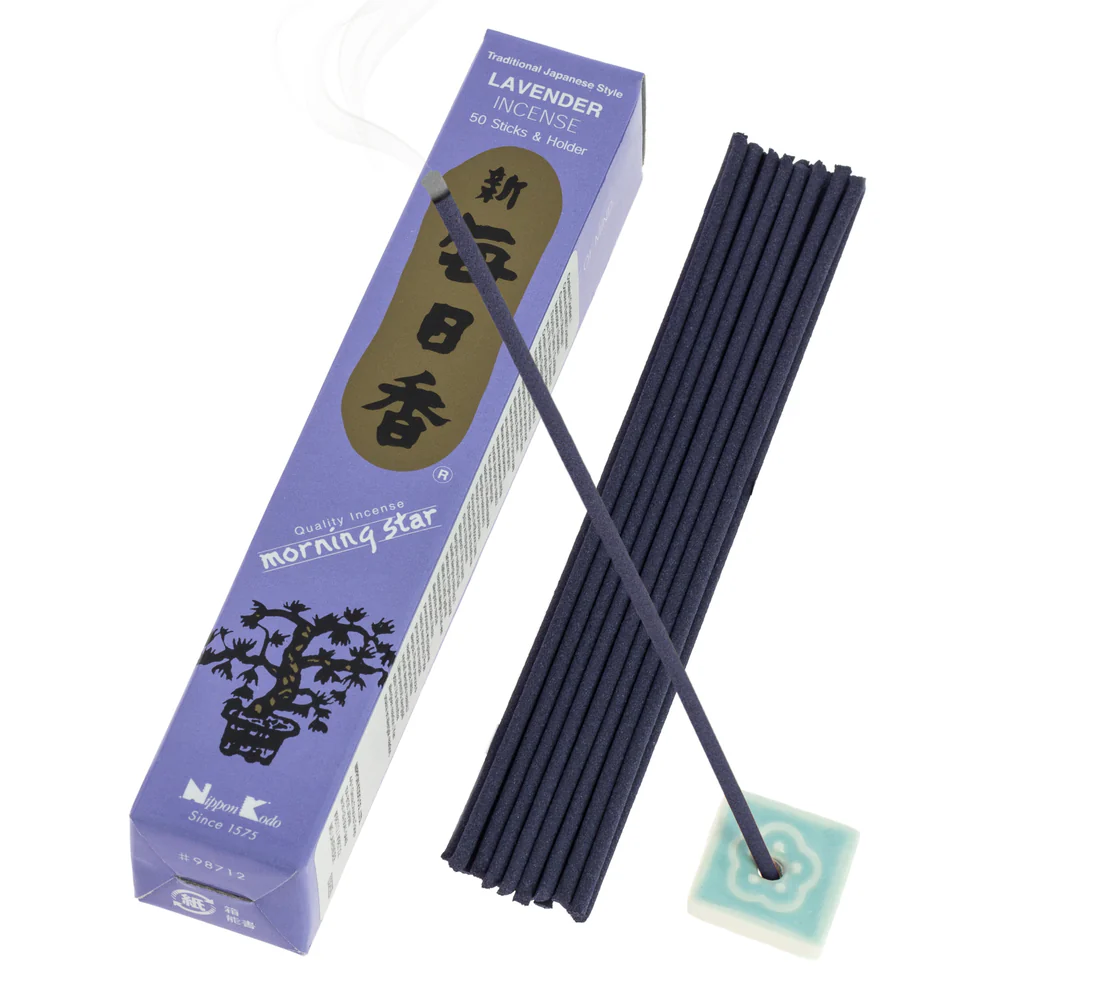 Encens Morning Star Lavande 50 bâtonnets