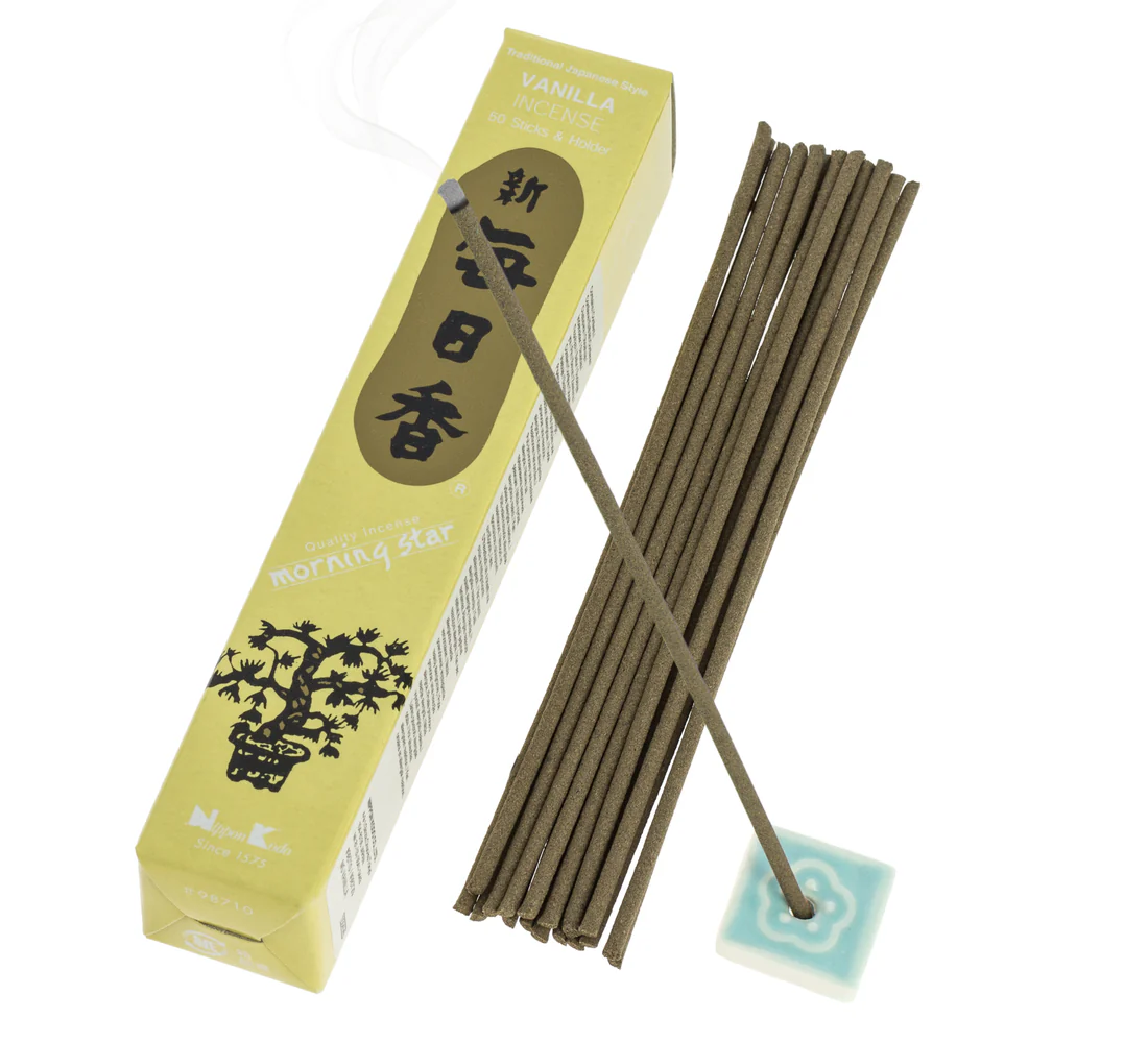 Encens Morning Star Vanille 50 bâtonnets