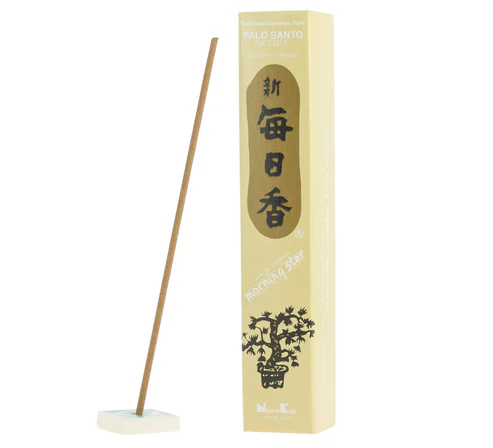 Encens Morning Star Palo Santo 50 bâtonnets