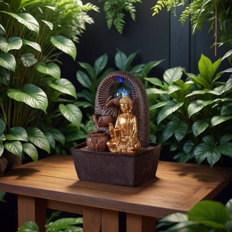 Fontaine d'intérieur boudha bhava