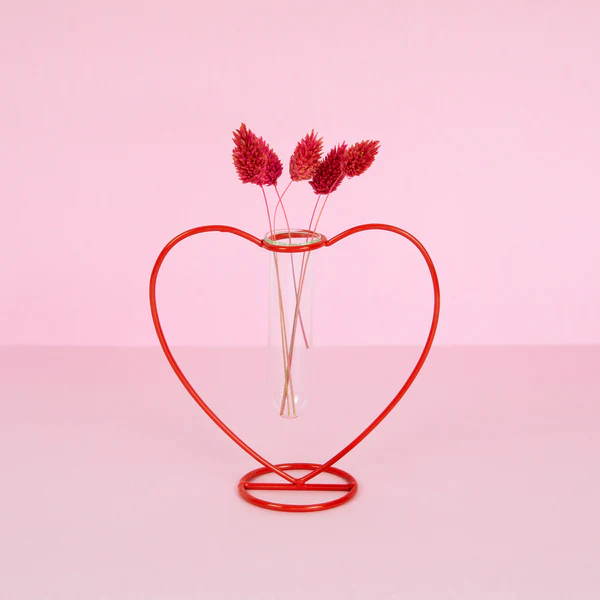 Vase Love Silhouette