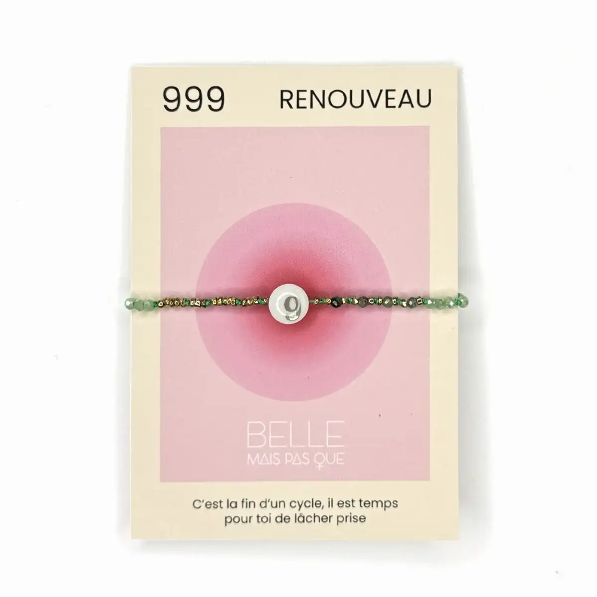 Bracelet Chemin de vie 9 " Renouveau "