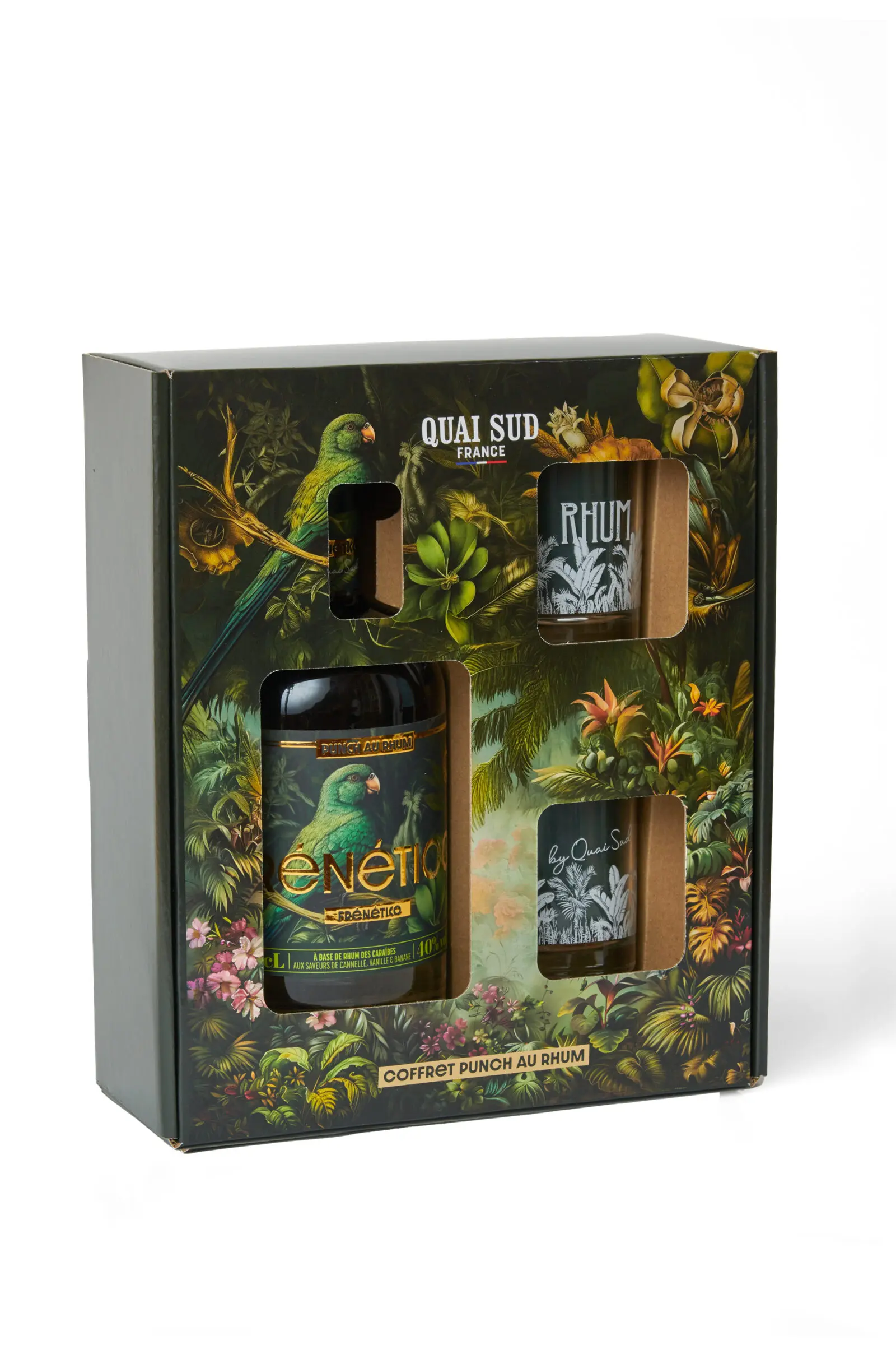 Coffret Punch Au Rhum « Frénetico » Cannelle-Vanille-Banane