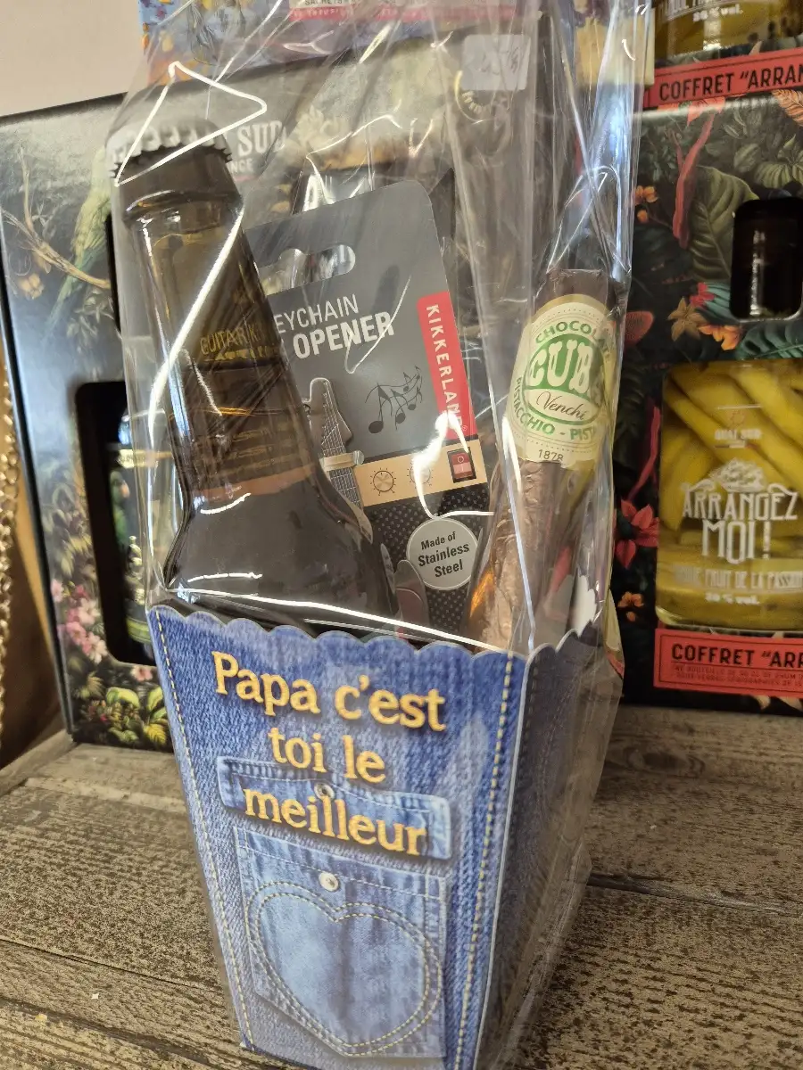 coffret bonne fête Papa 23€